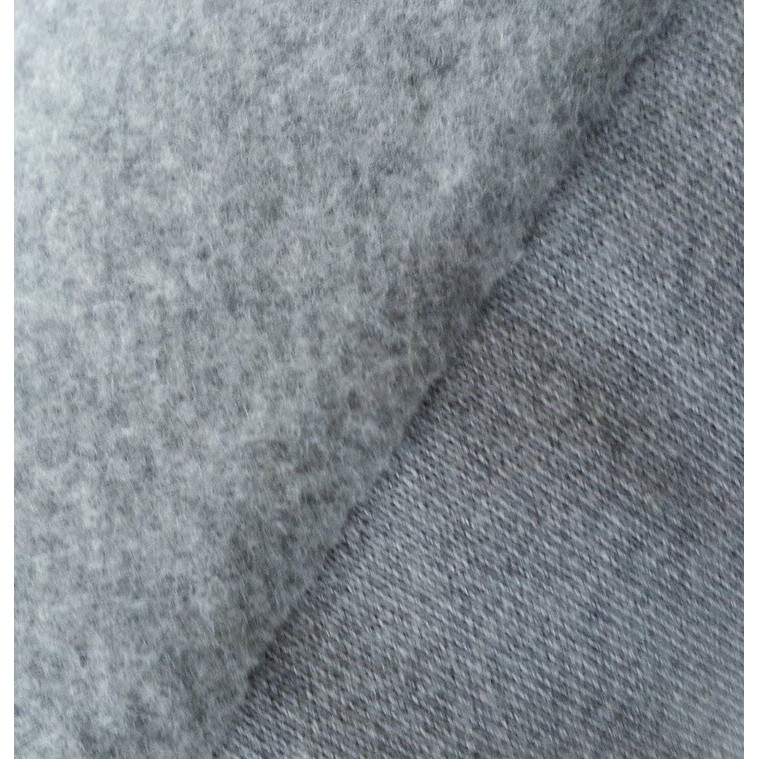 Gray Bamboo Charcoal Fleece Thick fabric for DIY Soaker cloth diaper