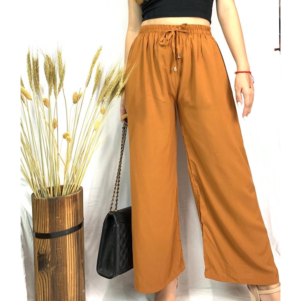 Zeneya Boho Challis Square Pants For Women Ladies Culottes High