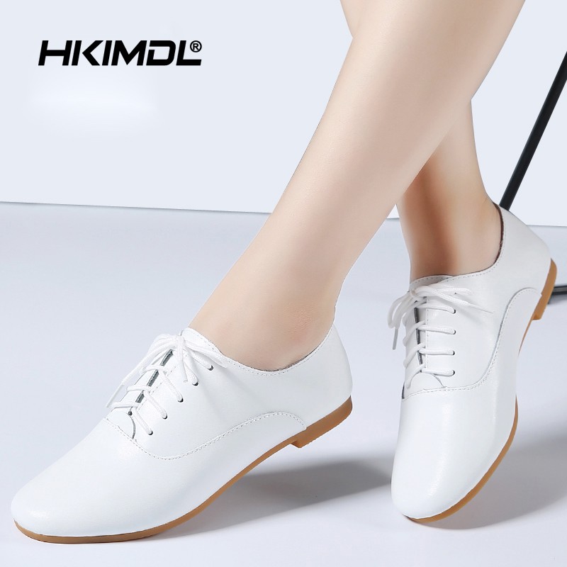 Womens oxford tie up sales shoes