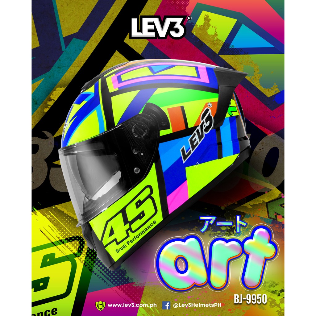 Lev3 helmet best sale dual visor