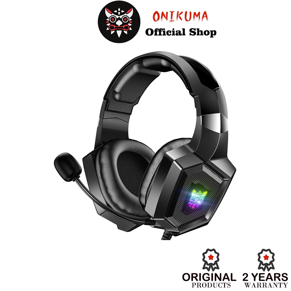 Auriculares Gamer Onikuma K1b Rgb Microfono Headset Pc Ps4