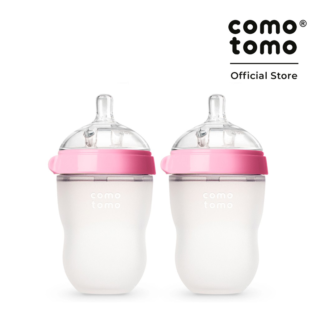 Comotomo newborn 2024 bottle set