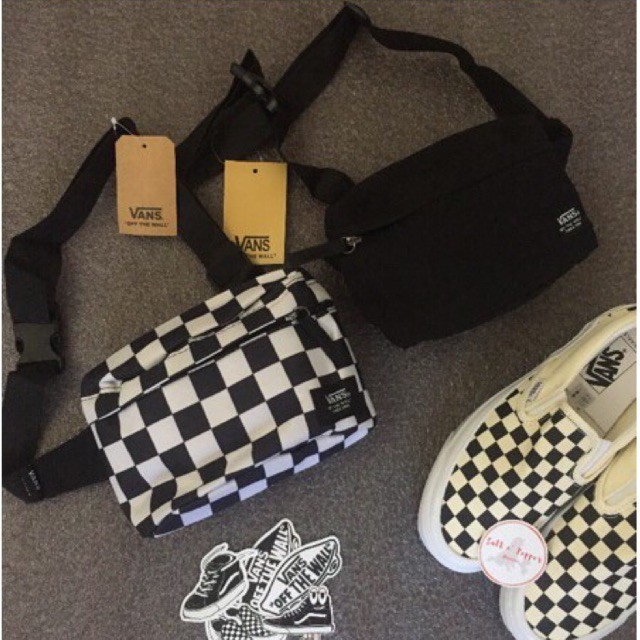 Vans sling best sale bag checkerboard