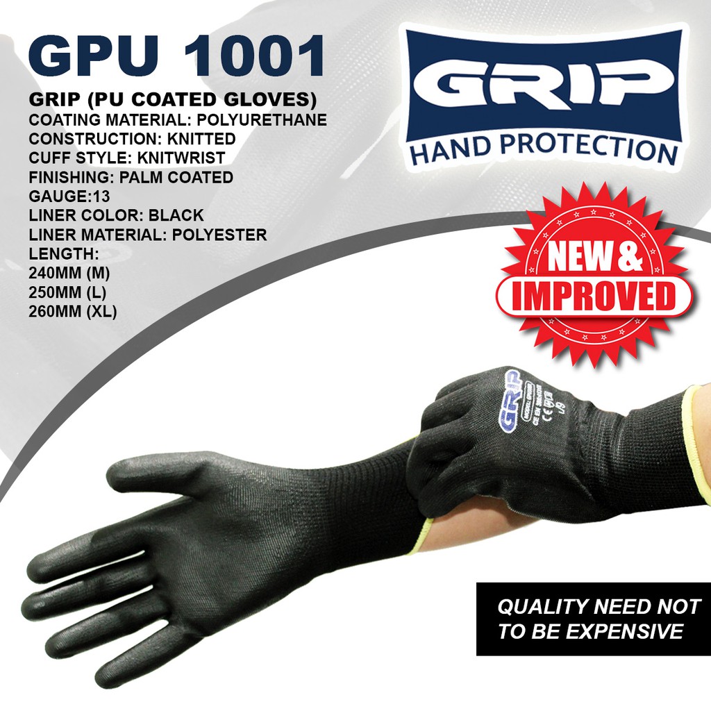 Glove Wonder Grip Double-Coated Nitrile Palm Gloves - Urban Garden Center