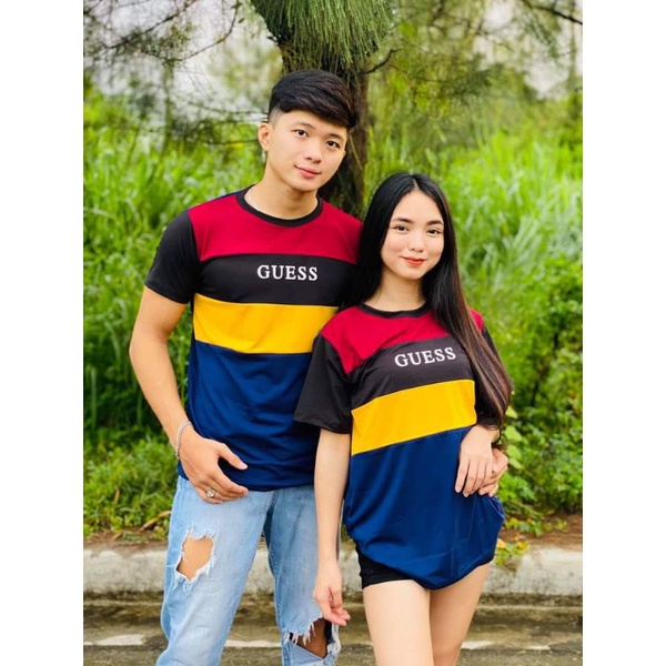 Guess store couple shirt