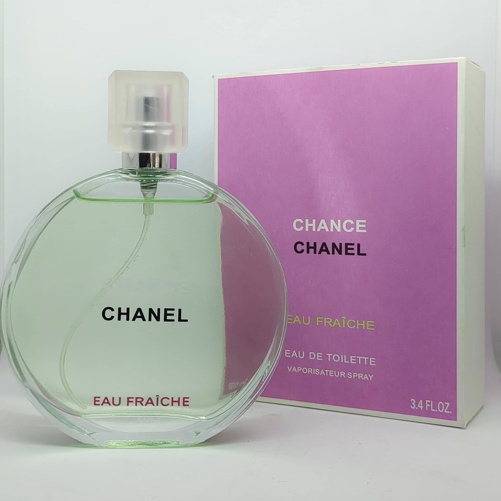 chanel chance eau fraiche perfume by chanel women's edt spray 3.4 oz