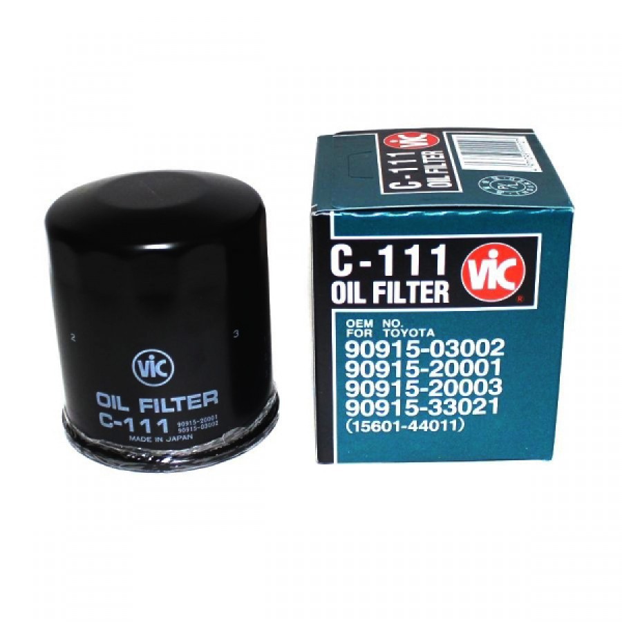 VIC C-111 Oil Filter (Toyota Fortuner, Innova, Hilux, HiAce
