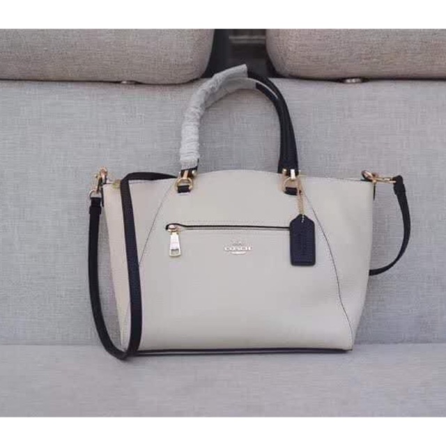 Coach prairie best sale satchel white