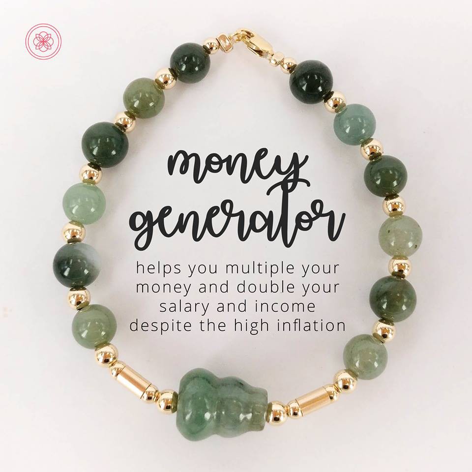 Lucky charm jade deals bracelet