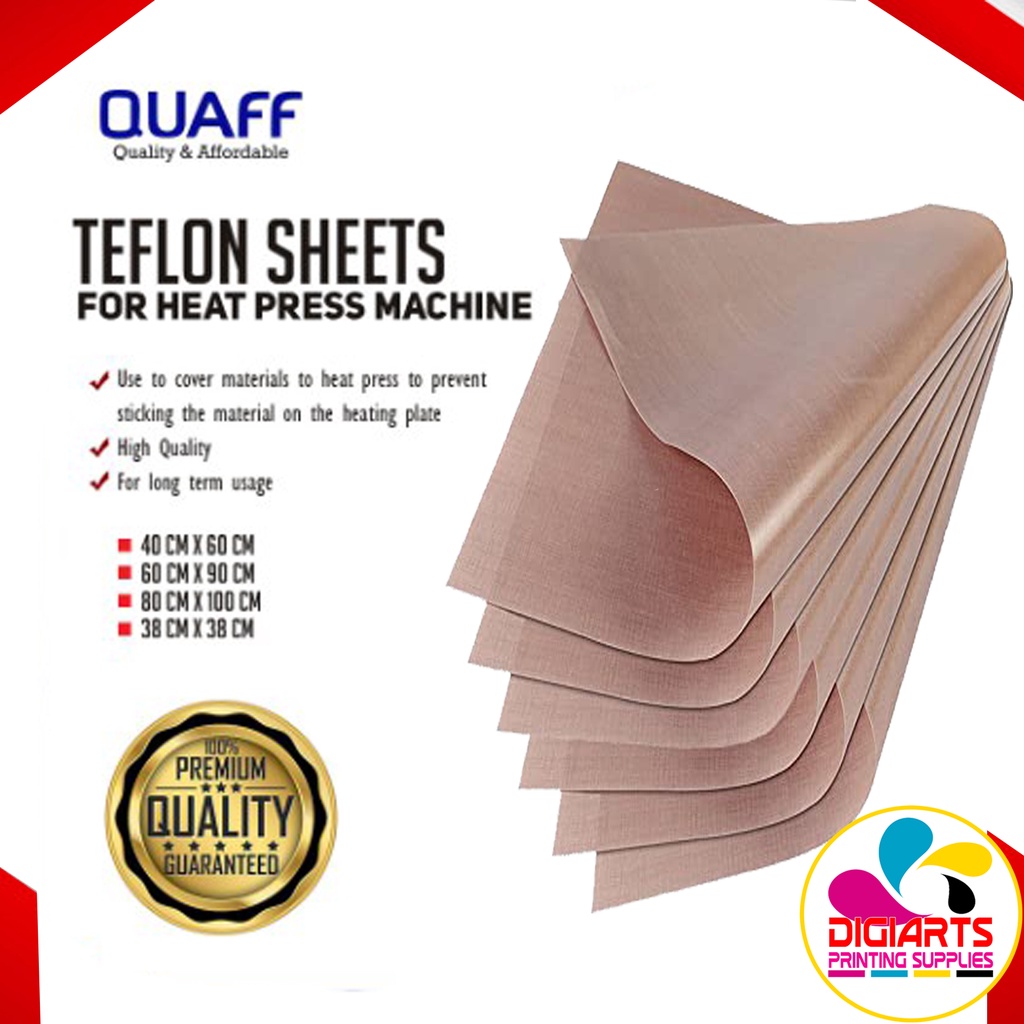 TEFLON SHEETS FOR HEAT PRESS(60X90CM AND 80X100CM)