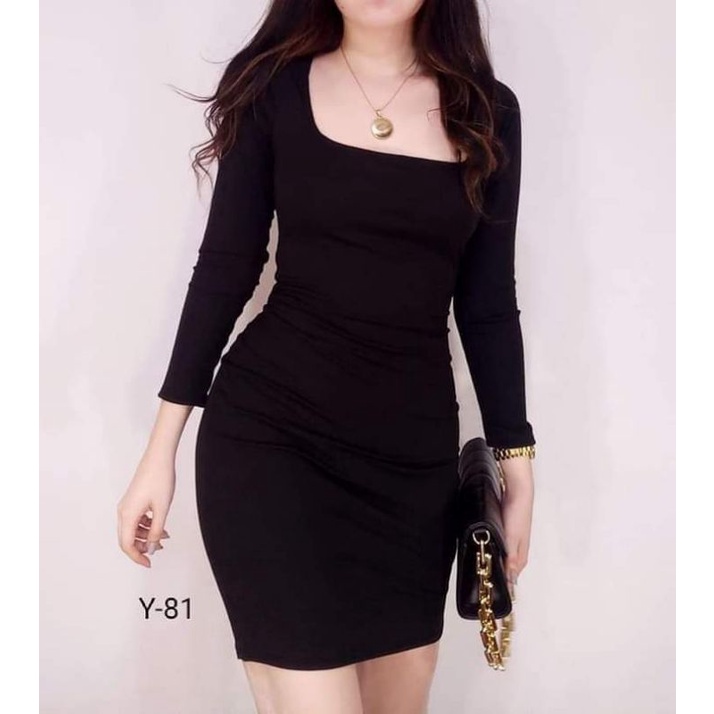 Elegant black dress clearance outfit