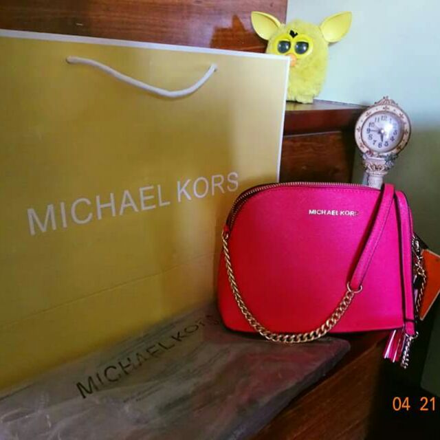 MK Sling Bag Hot Pink Color Shopee Philippines