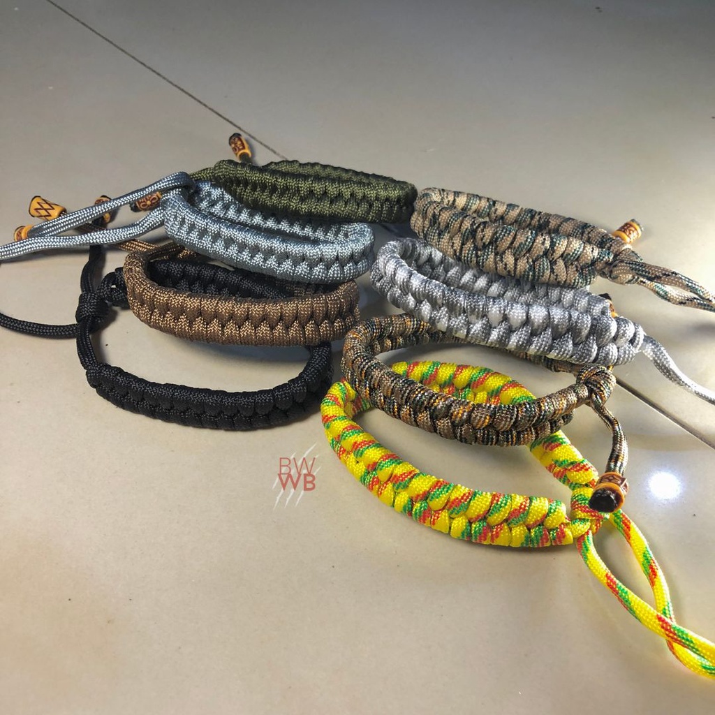 Double braided paracord bracelet 