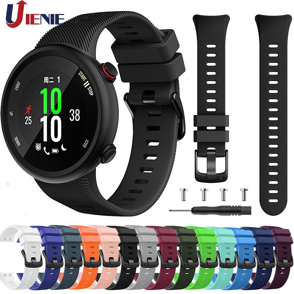 Silicone Watchband Strap for Garmin Forerunner 45 45s Smart Watch Band with Tool Shopee Philippines