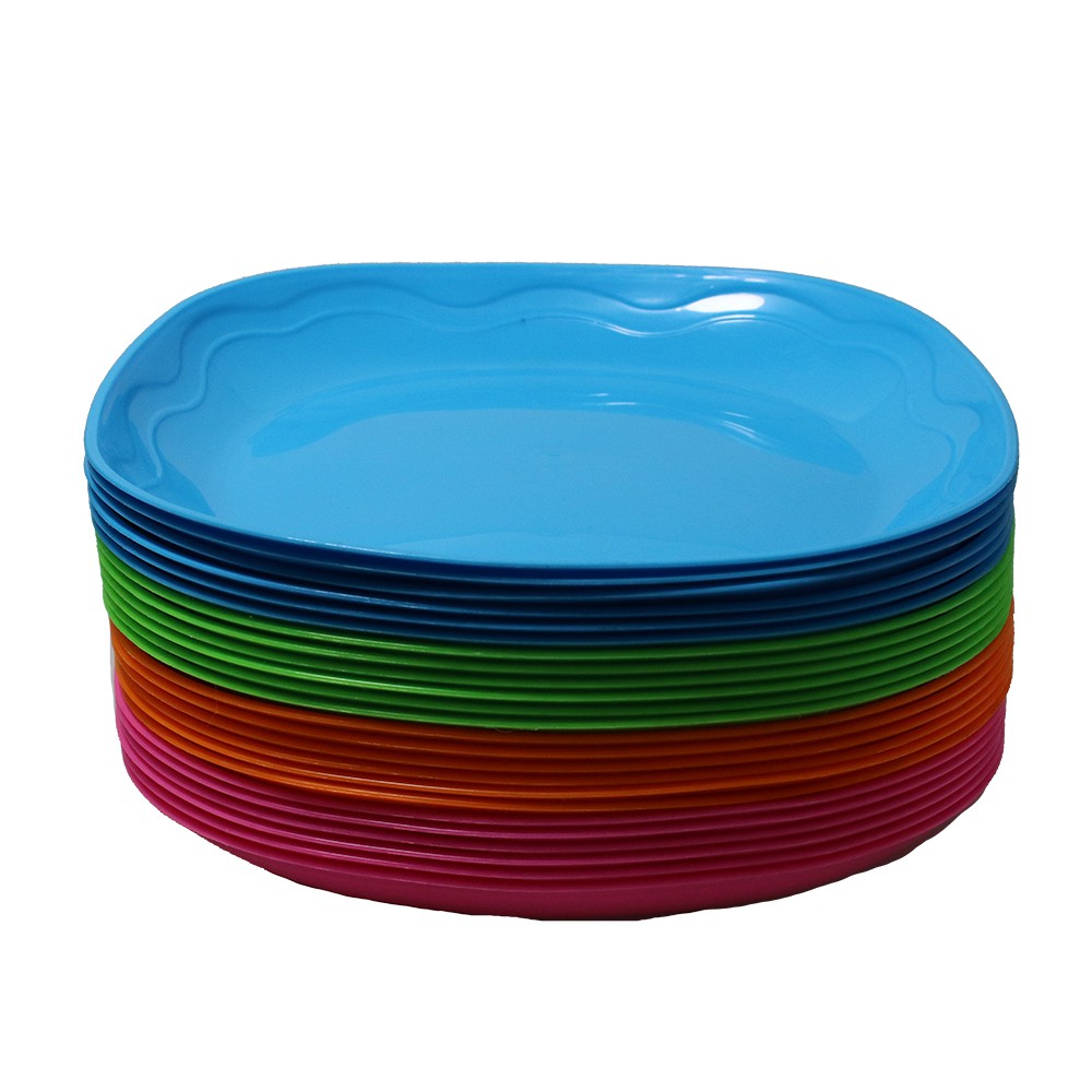 Color plastic clearance plates