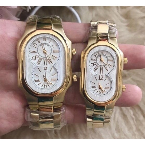 Philip Stein Watch Dual Time Ladies Watch for Women Fashion