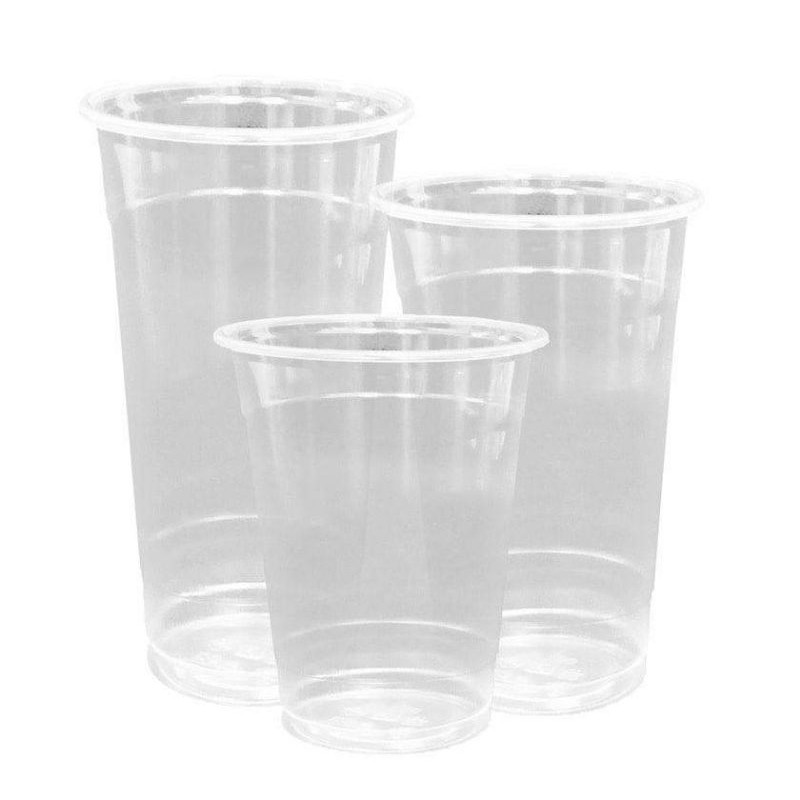 PP Jumbo Cups  120mm 25 oz + 33 oz cups for Bubble Tea, Boba Drinks –