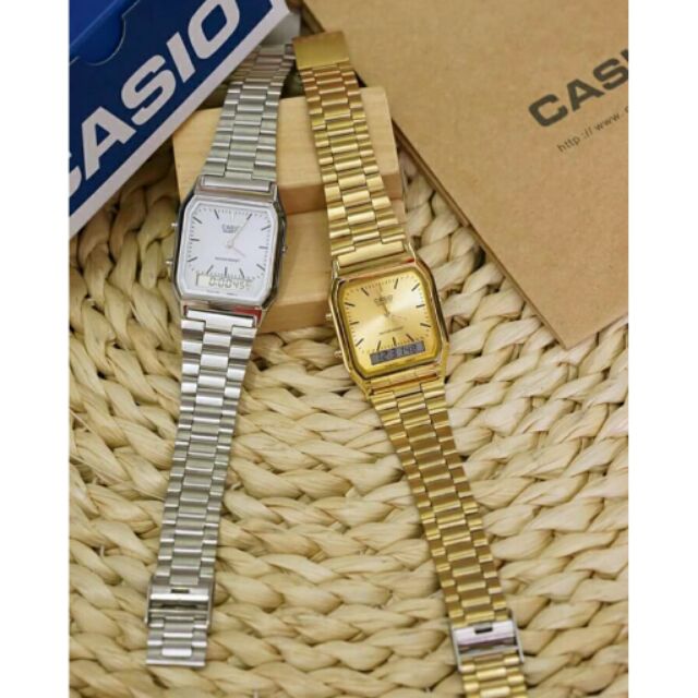 Casio aq 230 sales gold fake