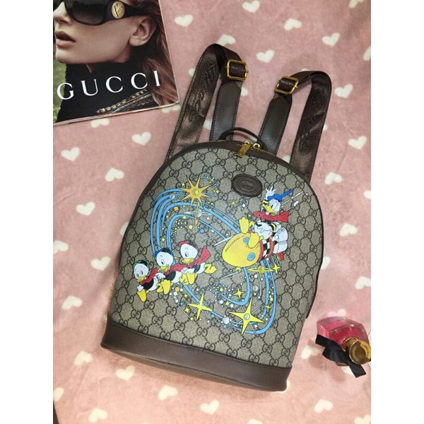 Gucci backpack outlet donald duck