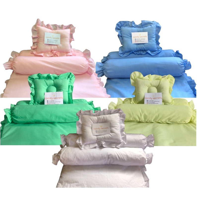 Baby comforter discount and pillow set