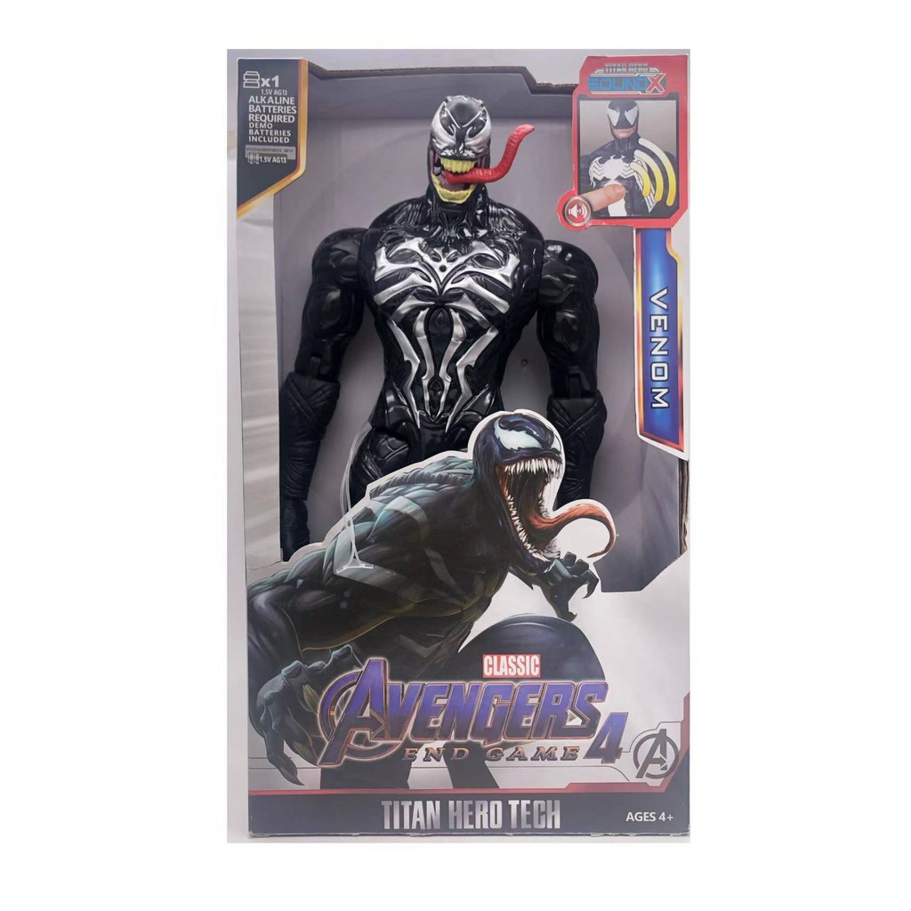 TOYS TITAN HERO VENOM NEW BLACK WITH DILA Shopee Philippines