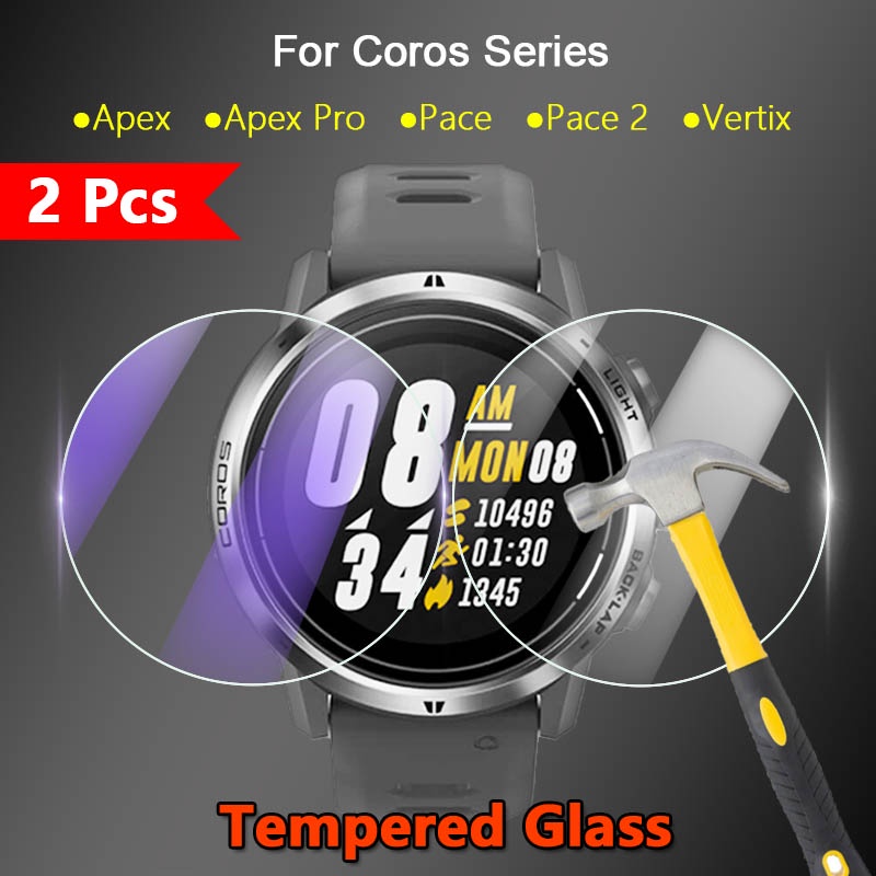 Protective Cover Coros Pace 2, Tempered Glass Coros Pace 2