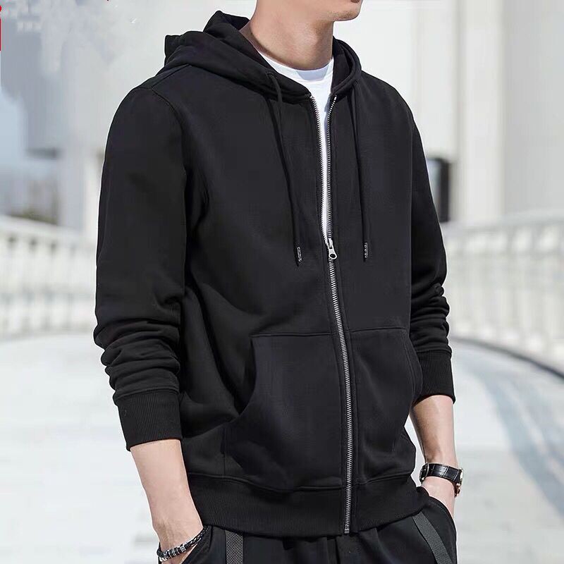 Jacket with hood on sale zipper