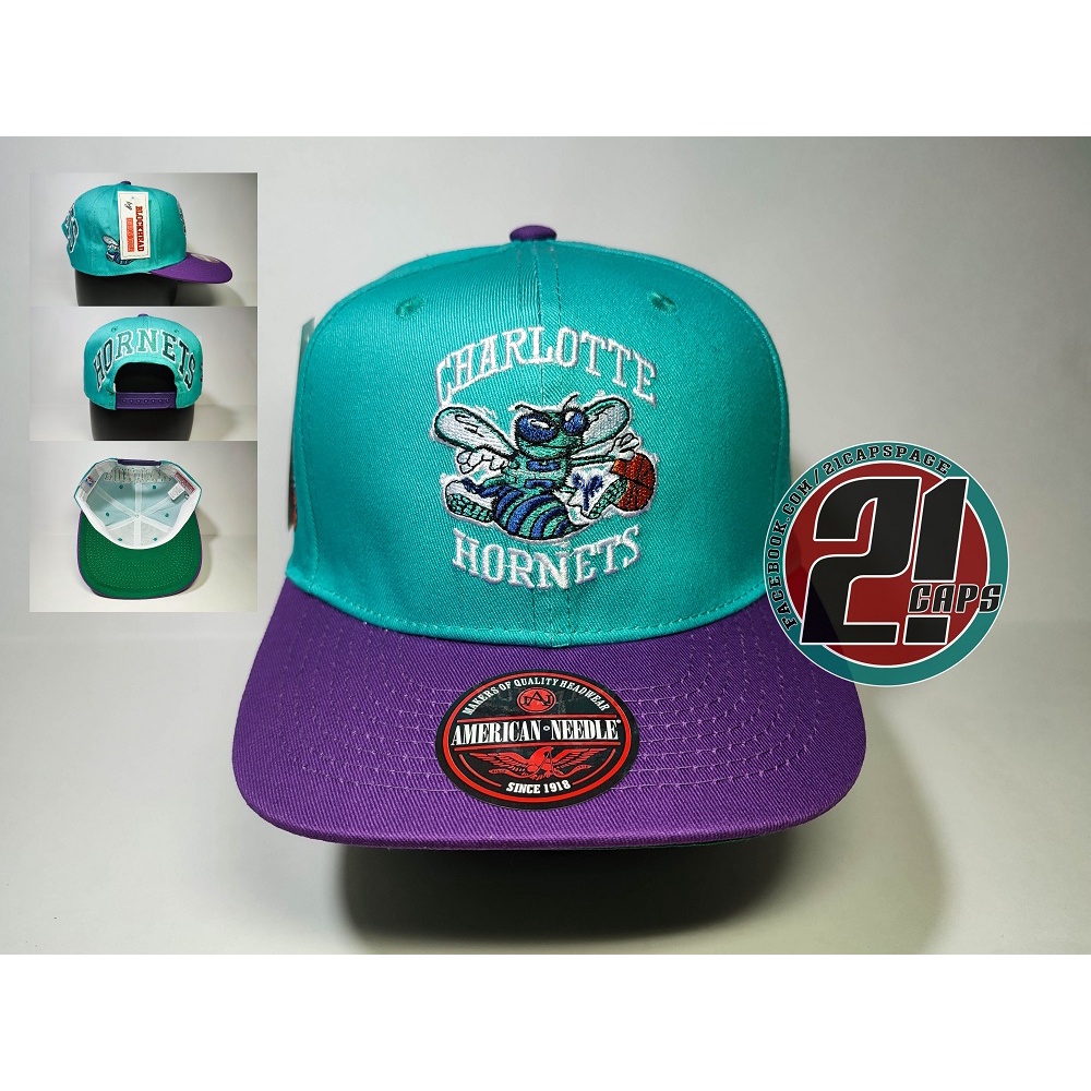 Charlotte Hornets Vintage Cap Snapback Sports Cap