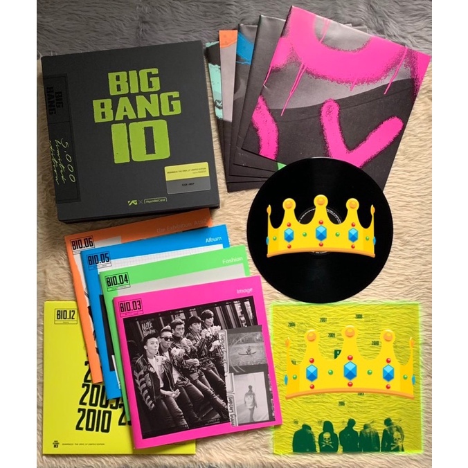 ONHAND - Unsealed Bigbang 10 Limited Edition Vinyl LP (All