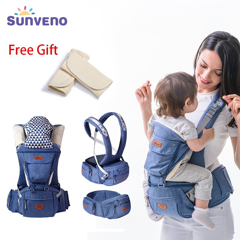 Sunveno kangaroo style hot sale ergonomic baby carrier