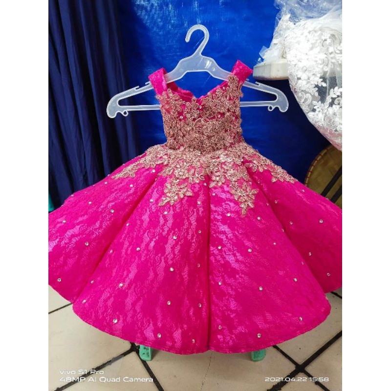 Gown for 7 years hot sale old