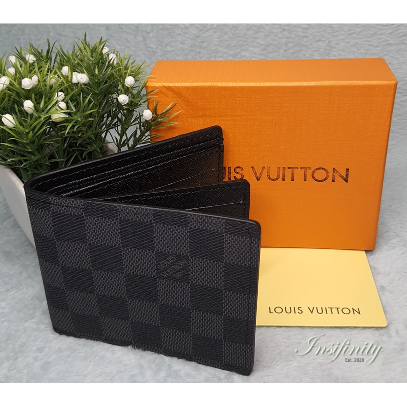 Insifinity - Louis Vuitton LV Men's Wallet (Damier Graphite