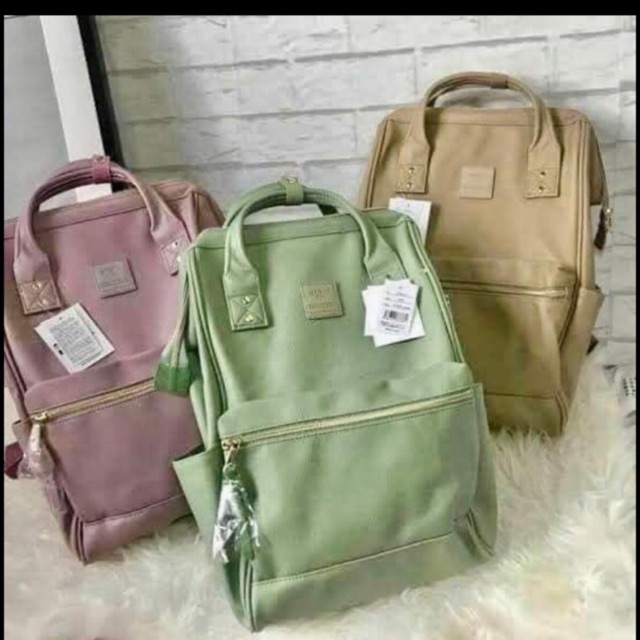 Anello PU Leather Backpack Rucksack Regular Size AT-B1211