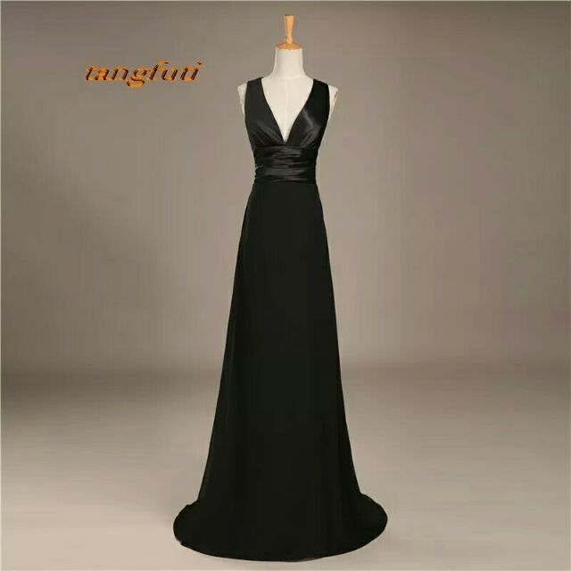 Gown for hotsell debut black