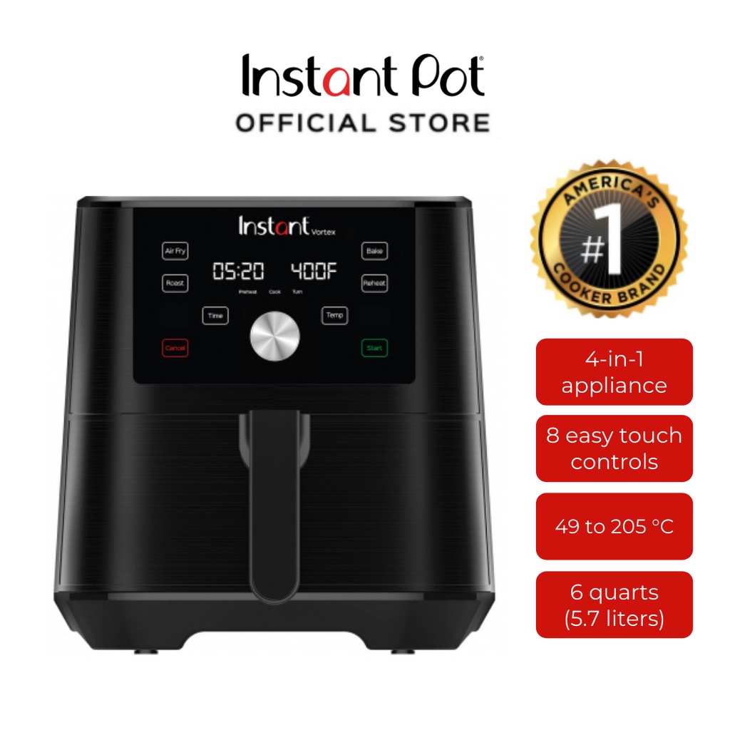 Instant Vortex Plus 7-in-1 Smart Air Fryer Oven (10 QT) - Instant Pot  Philippines