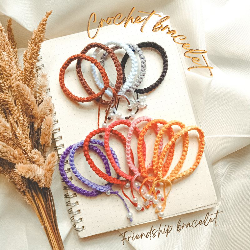 Crochet bracelet store