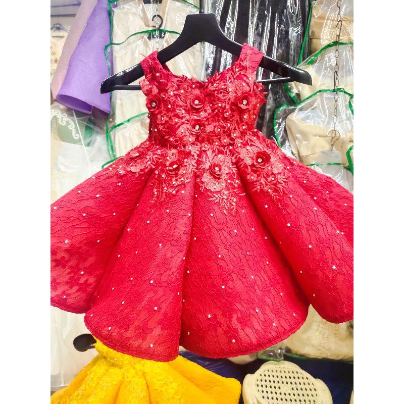 Net baby outlet frock design 2019