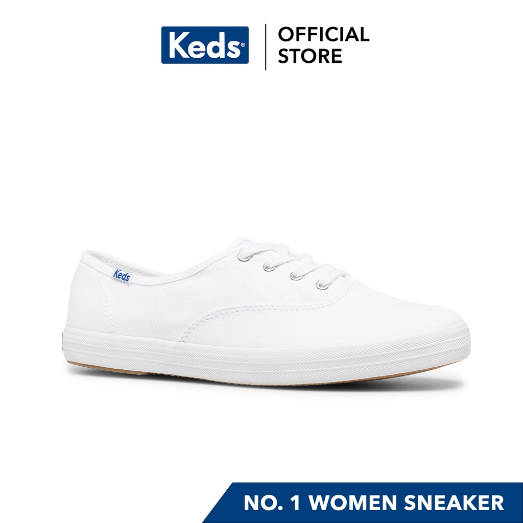 Keds Champion Organic Women s Sneakers White WF64811 Shopee