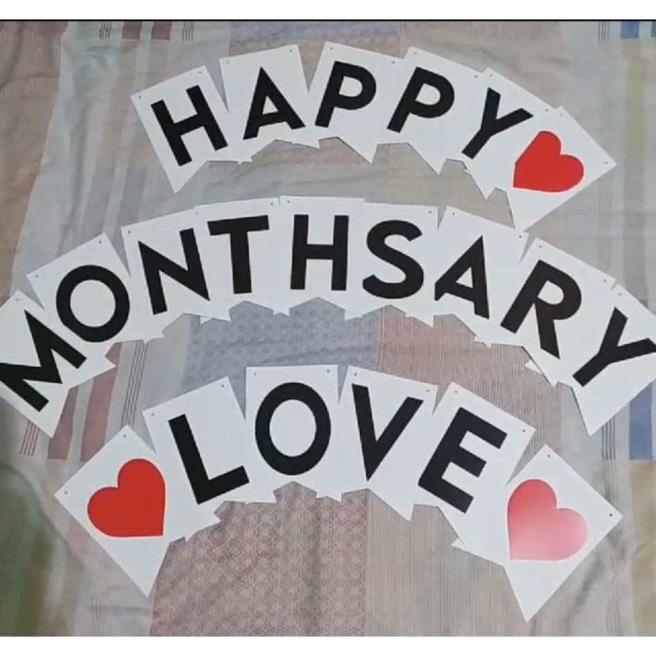 Monthsary letter hot sale ideas