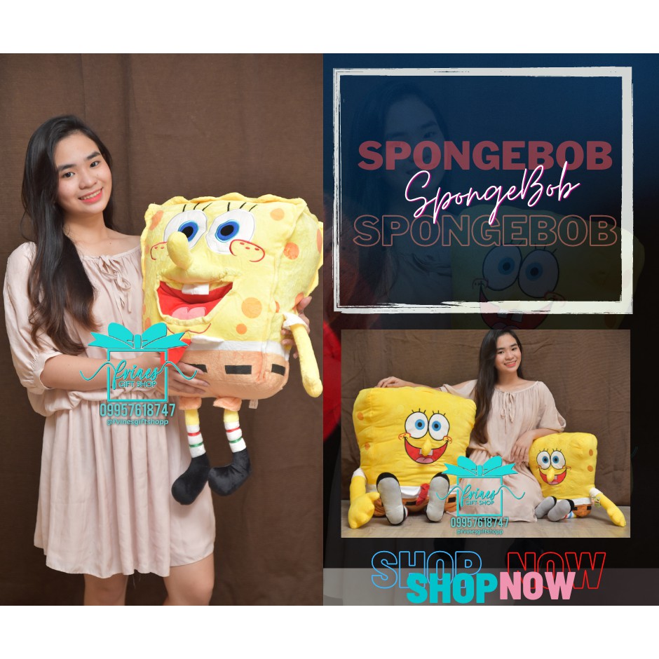 Huge spongebob hot sale stuffed animal