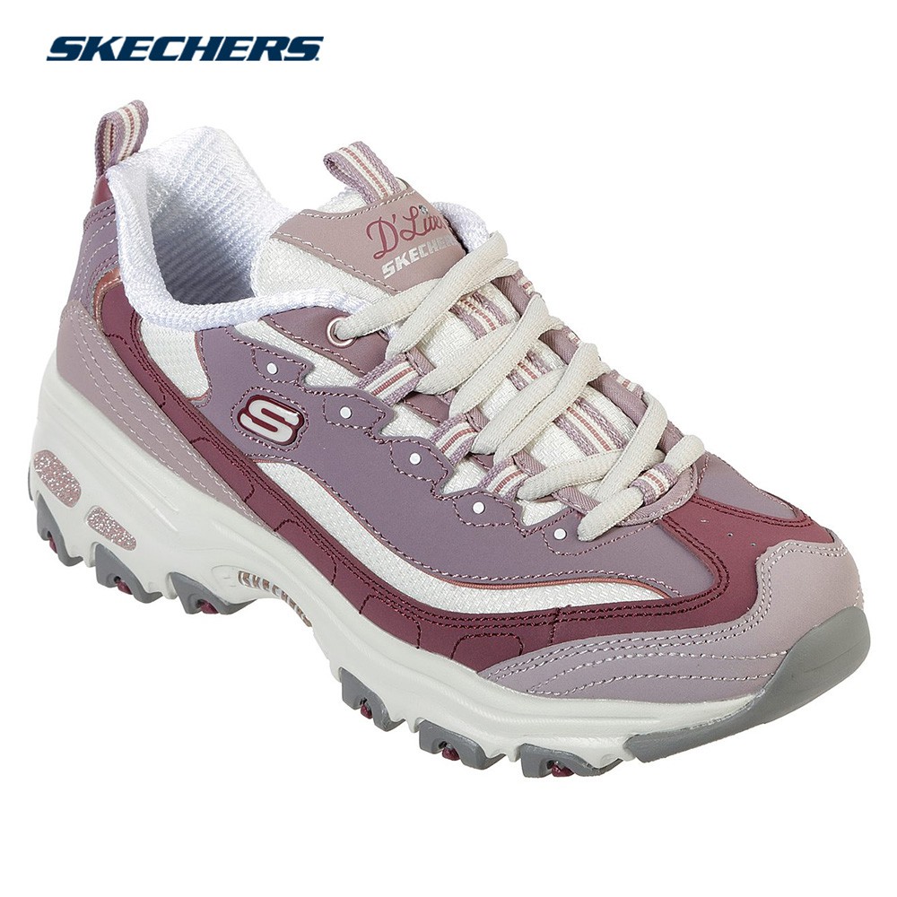 Skechers hot sale d'lites purple