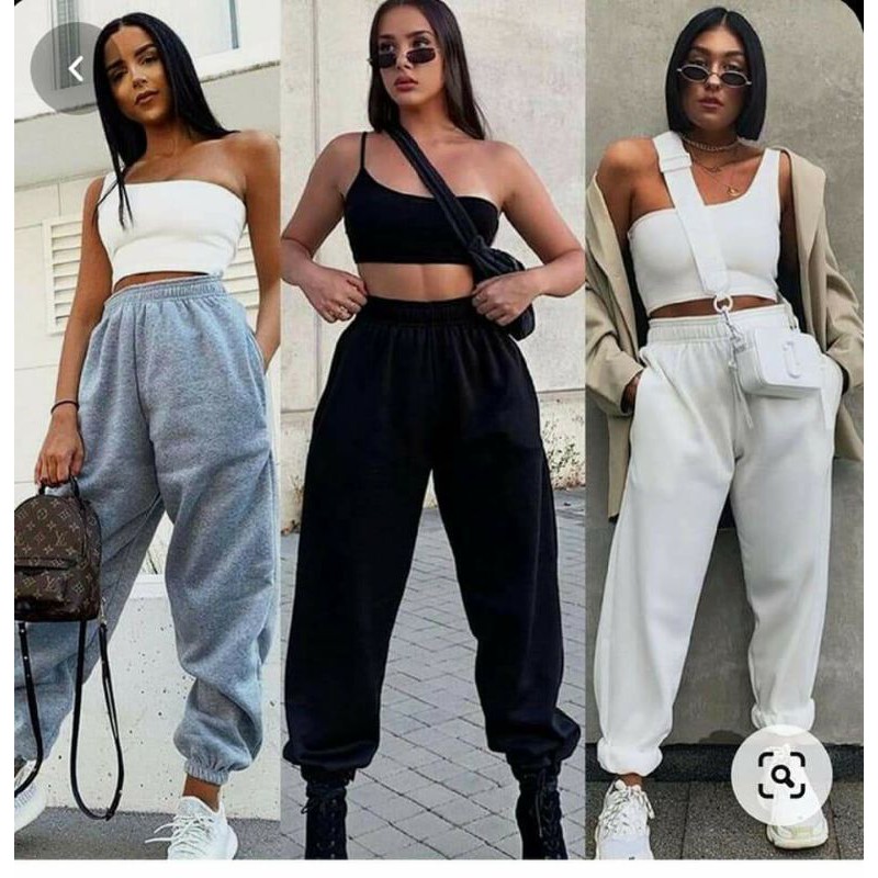 Baggy Sweatpants , Women's Fashion, Bottoms, Other Bottoms on Carousell