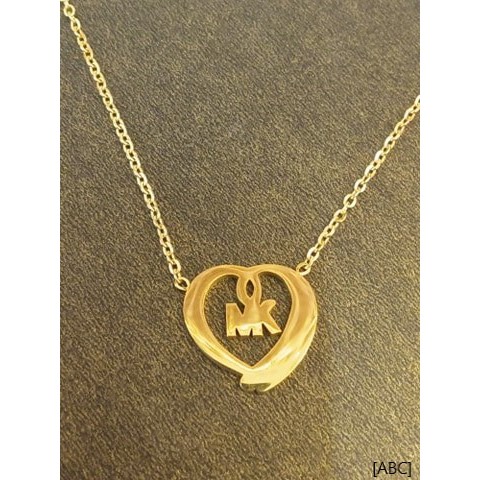 Mk cheap gold pendant