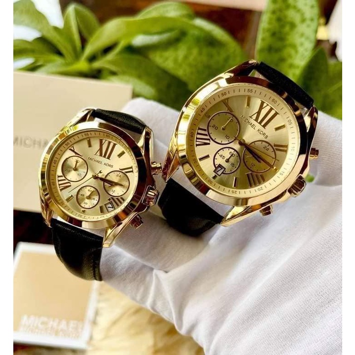 Michael kors shop bradshaw leather strap