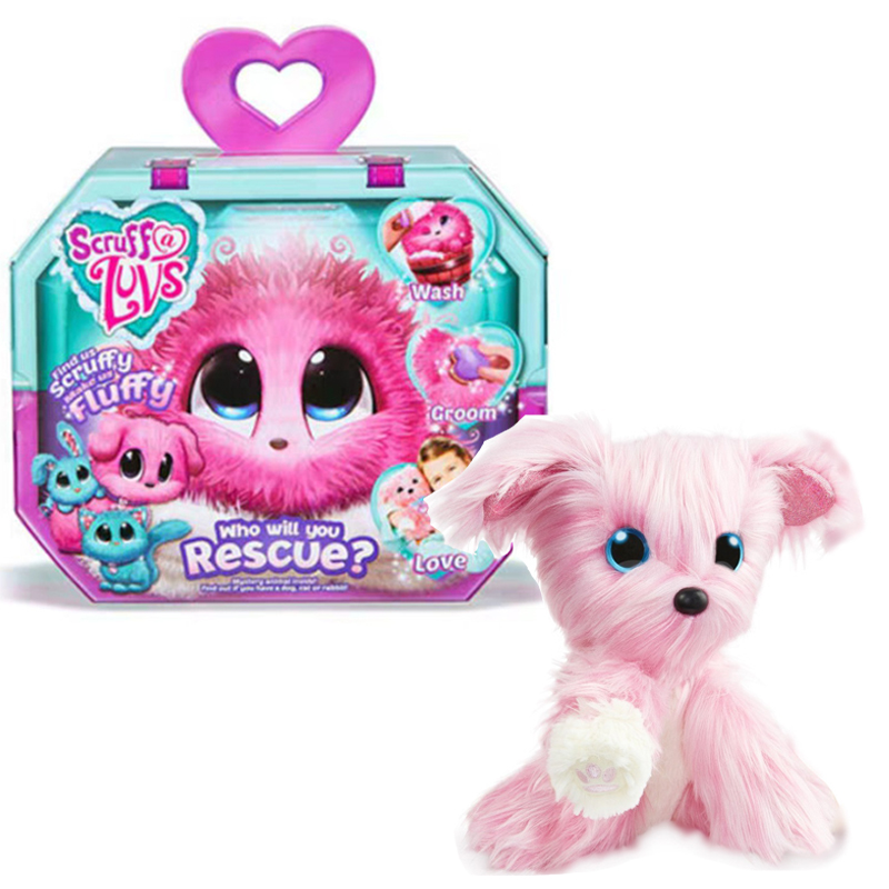 Scruff a 2024 luv pink dog