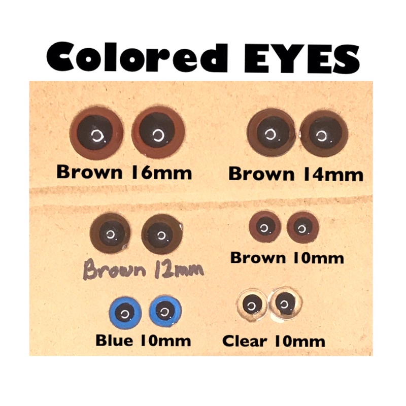 Colored Safety Eyes 