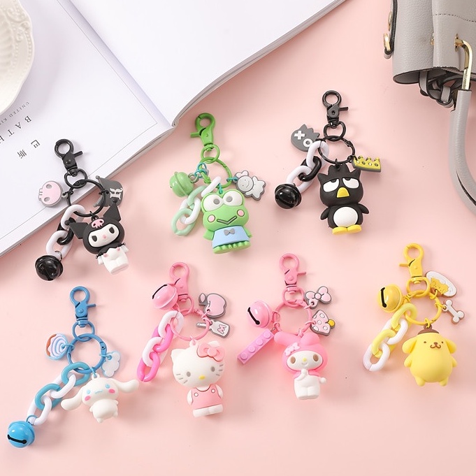 347 2PCS Clay Kuromi Nail Charm - Purple