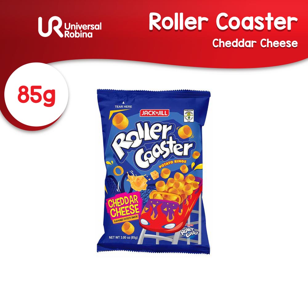 Roller Coaster Cheddar Cheese 85g Shopee Philippines