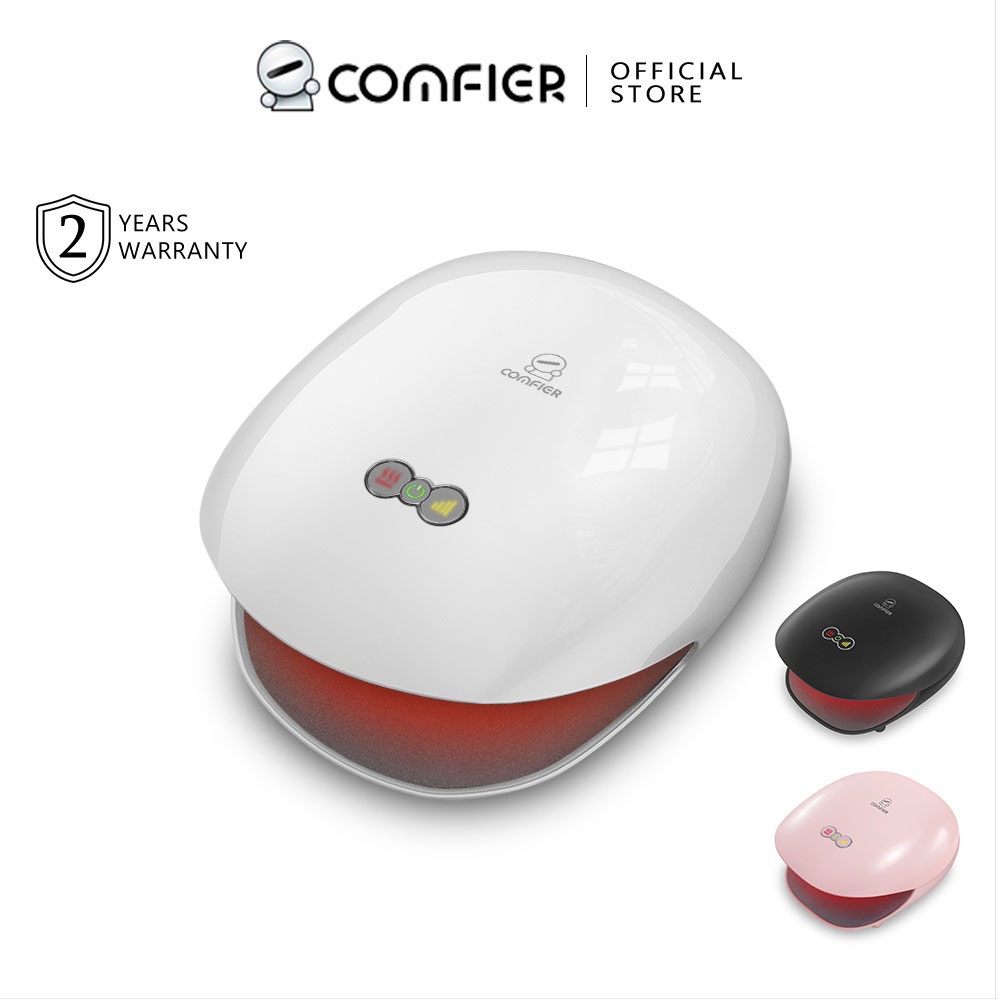 Comfier Cordless Knee Massager with Heat,Shoulder Heating Pad with Mas