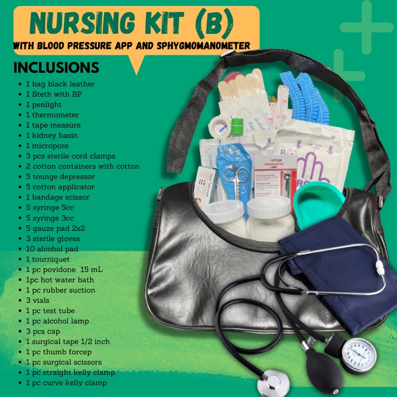 Nursing medical kit Nursing essentials for student nurse/ OB bag